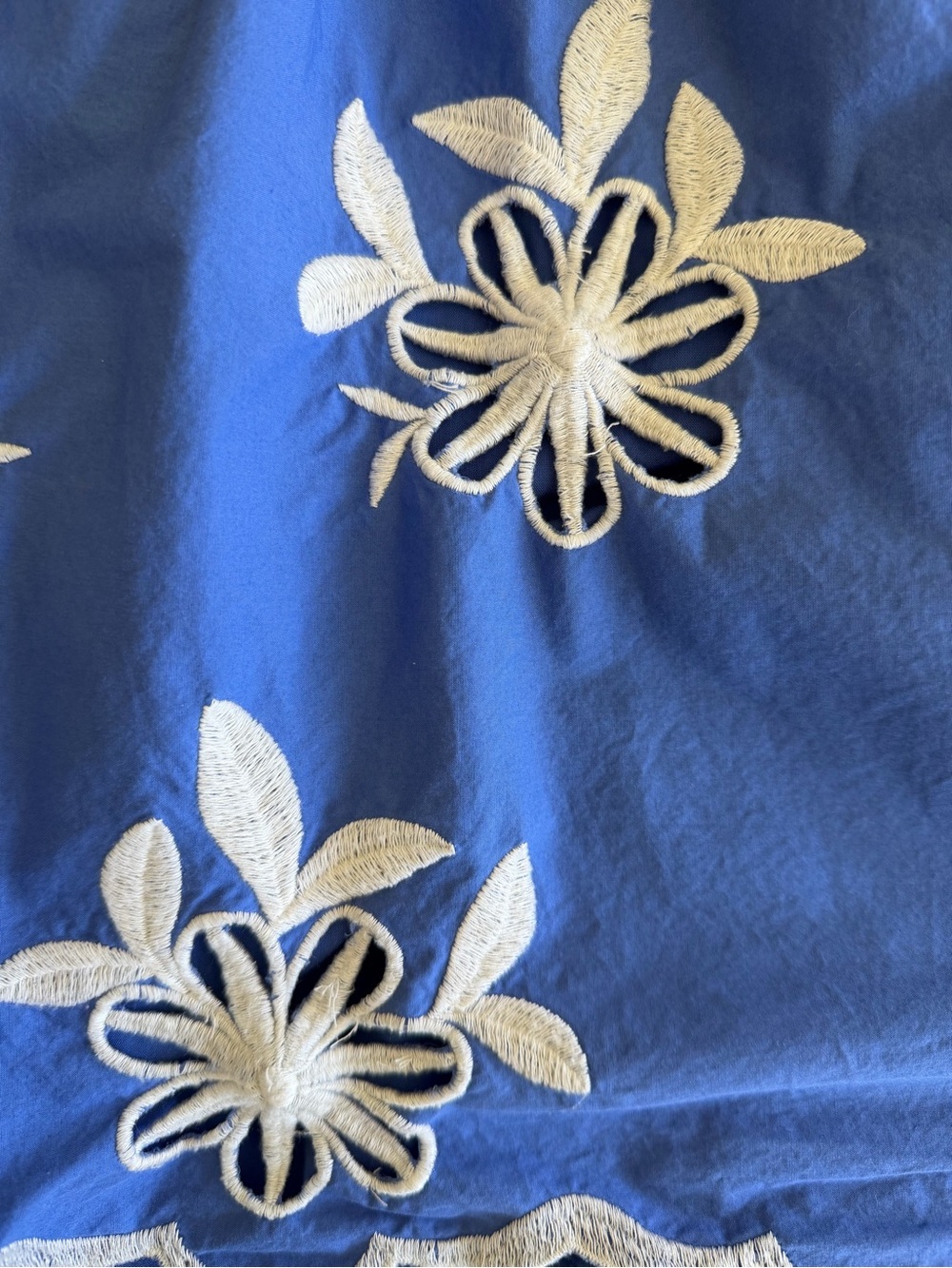 Anthropologie Somerset Eyelet Dress in Blue - Picture 5 of 8